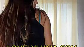 latina strips erotically solo