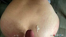 cum on my big ass with slow motion