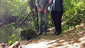 Can you believe this amazing handjob from mother-in-law?