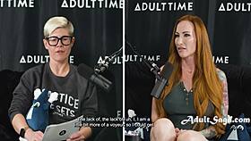 podcast interview with gorgeous redhead sophia locke