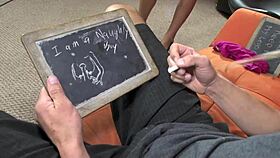 roxanne hall and shay golden learn a naughty lesson from mary pop