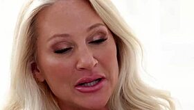 Alexis Malone and Victor Ray experience culture shock as exchange students, feeling amazing emotions during nuru massage with busty mature masseuse.