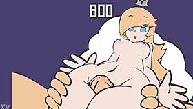 Princess Rosalina Fucks Big Ass in Doggystyle Cumshot