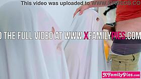 Two Ghosts: Teen 18+ Stepsis Lana Small and BFF Molly Little in Bisexual 3Some