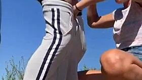 gabriella my slave gets mouth fucked deeper than pussy