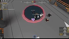 Roblox sword fighting clips with big cock action.