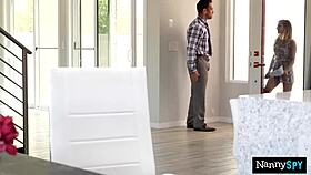 Sydney Cole Saves Her Nanny Gig After Riding Her Boss Cock