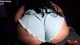 I love how Danja Angel pleases me in the VIP room with sloppy licks and spanking.