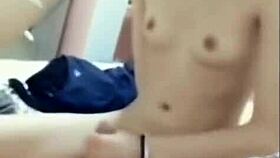 Wife cheats at pool, gets interracial blowjob and rough creampie.