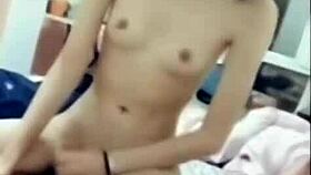 Wife cheats at pool, gets interracial blowjob and rough creampie.