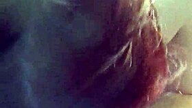 Amateur Redhead Enjoys Sucking Cock With Big Tits And Handjob In POV