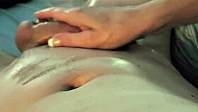 Barefoot Kontessa Feels Horny During Oiled Handjob To Orgasm