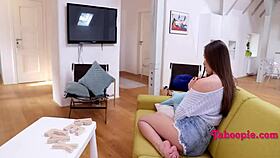 Step siblings turn squabble into carnal tangle.