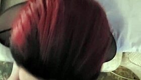 Shemale Sucks Daddy Dick Gets Throat Fucked And Swallows Nut