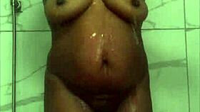 Homemade amateur shower time