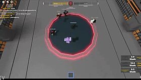 Roblox sword fighting clips with big cock action.
