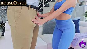 Houseofyre- Cheating Yoga Milf Karening So Hard On This Bbc -Aubree Valentine