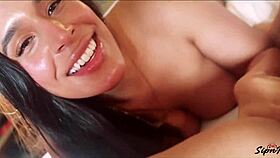 Latina pussy tastes so good 😋 with ebony lesbian fun