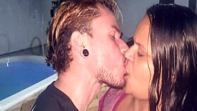 kiss challenge at club with german tattoo artist and paty bumbum