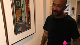 Surprise Dinner Turns into Hard Anal Fuck on the Floor