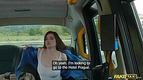 Fake taxi actress craves big dick in her tight pussy for quick hard fuck 😍