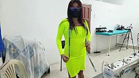 Whore Gets Groped At Work.