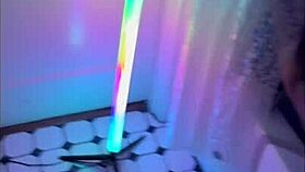 Homemade amateur shower time