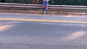 Prostitute Blowjob Discount in Outdoor Blowbang Gaping