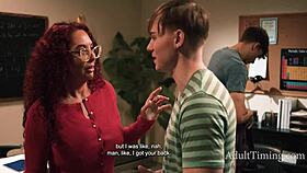 Busty Teacher Kiki Blackmailed into Hardcore Submission