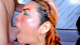 Great Sex with Two Beautiful Hotties Rough Face Fucking and Deepthroat