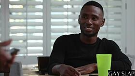 Muscular French Bodybuilder Fucks Big Black Cock