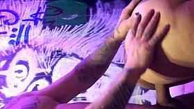 Beat the brakes off her pussy with my biggo cock