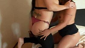 Holy Shit, I Caught My Tattooed Lover Fucking Amateur Pornstar On Red Entirely!