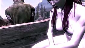 the fantasy comic unfolds in the erotic scriptures scene 1 verse 22, focusing on a redhead's yearning for ysolda.