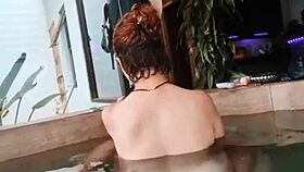 The pretty housewife consoles her husband's friend with sensual sex.