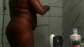 Homemade amateur shower time