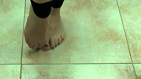 Sexy feet dancers perform enticing routines