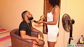 Makeup artist fucked by Nollywood producer 😏