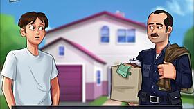 Summertime Saga 217 game with AMATEURS