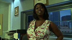 Passionate Interracial Sex with Ebony