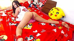 parte 08 - bruno bbc x coreana safada with pretty brunette and big black cock