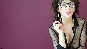 Storytime Part 2 With A Beautiful Brunette Milf In Glasses