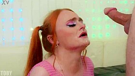 pixie endures regurgitated piss and anal battery in a humiliating session