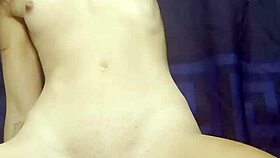 Hey, check out this young girl getting double stuffed with dildos in a fantasy