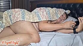 Genro mistakes sogra for passionate encounter in brazilian home