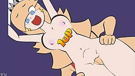 Princess Rosalina Fucks Big Ass in Doggystyle Cumshot