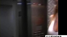 Avy Scott Hot Threesome Fuck With Cumshot