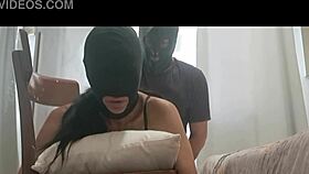i'm chairtied and hooded, taking a big cock in all my holes