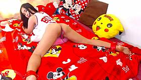 parte 08 - bruno bbc x coreana safada with pretty brunette and big black cock