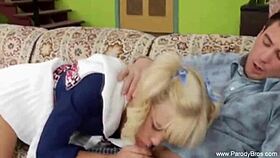 Classic Parody With Pornstars Feeling The Moment.